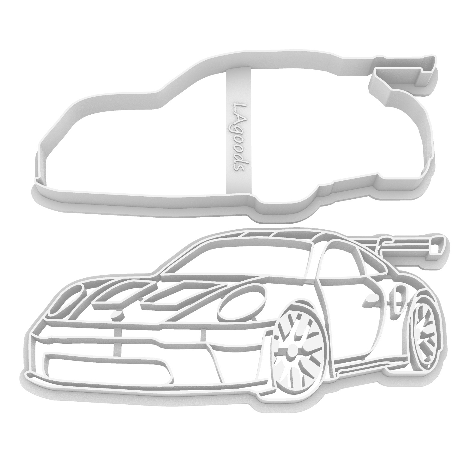 Ausstecher ähnlich Porsche 992 GT3 RS