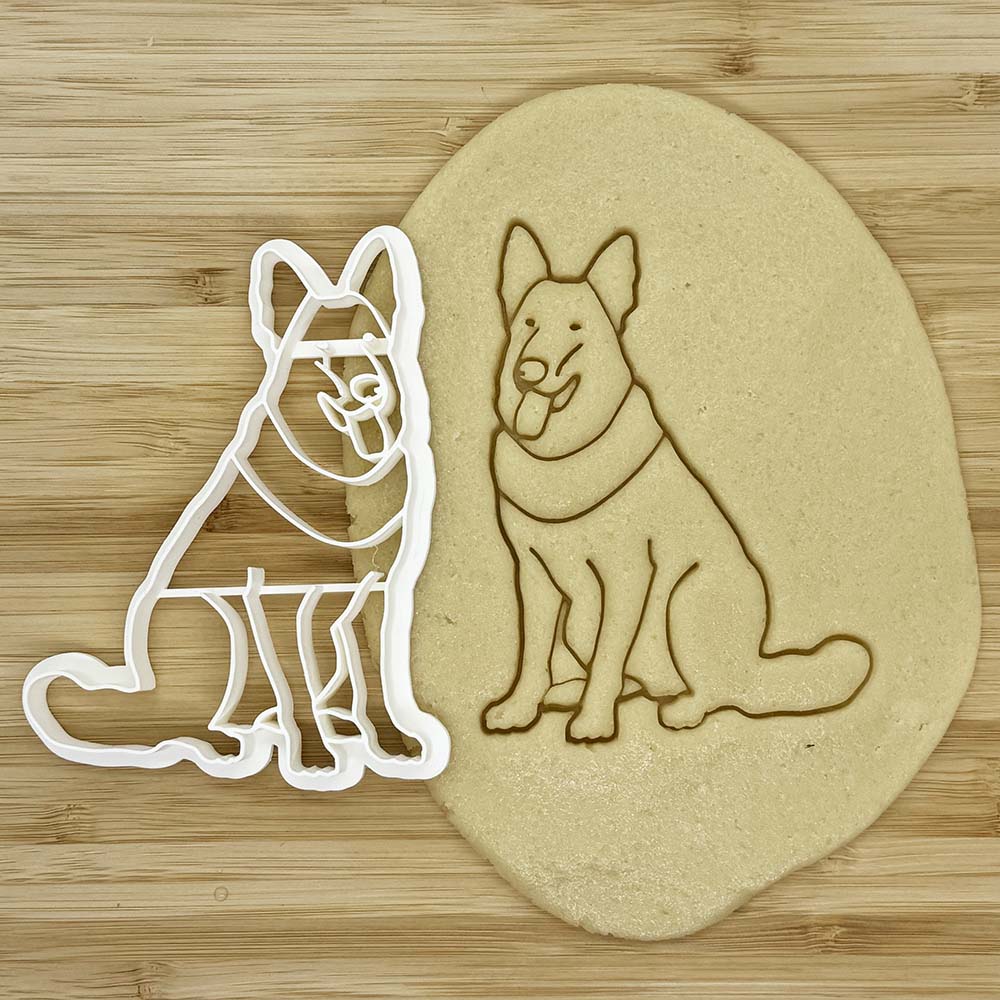 Ausstecher Schäferhund